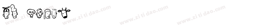 21 Heads字体转换